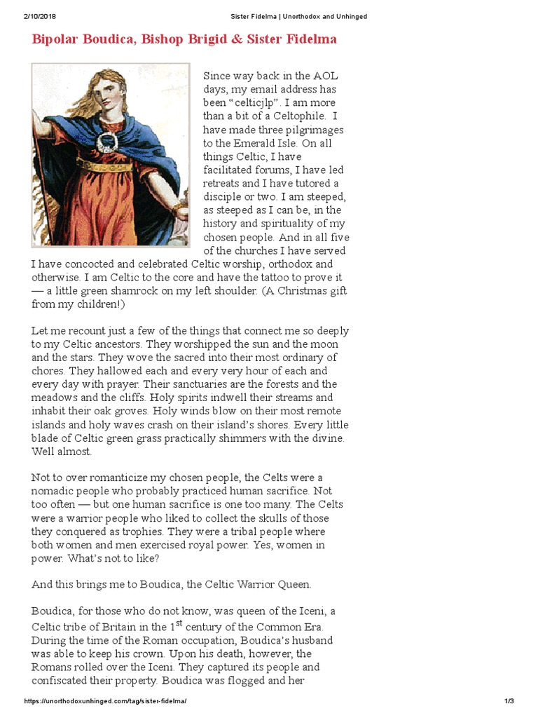 Sister Fidelma: Celtic Warrior Legacy | PDF