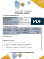 Técnica Árbol Del Problema