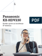 Panasonic KX HDV230