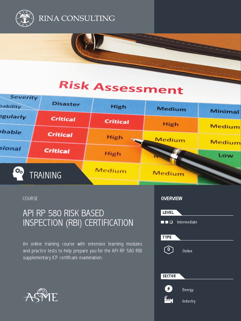 Training API 580 RINA Consulting | PDF | Test (Assessment ...