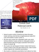 Contoh Soal Potensial Listrik