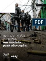 Intervenção Federal no RJ: um fracasso em números e análises