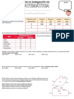 Examen de Subsanación 1º de Secundaria