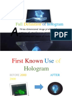 Full Definition of Hologram