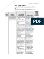 Aviso de Cambios SVCA Libro Del Instructor