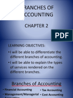 2. Branches of Accounting