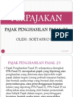 PPH PASAL 23