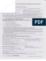 Application of Surrender PRUBSN