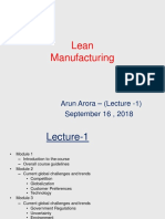 Lecture 1-Lean Manufacturing