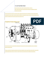 Cara Kerja Pompa Injeksi in Line Pada Mesin Diesel Semester 444