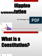 The Philippine Constitution: by Christopher Olit