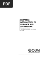 HBEF3703 Intro To Guidance and Counselling PDF