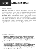 Download ANALISIS ADMINISTRASI by M Nasrul Anas SN40212581 doc pdf