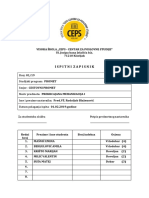 Ispitni Zapisnik Promet - Prekrcajna