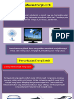 Perubahan Energi Listrik Menjadi Energi Lain