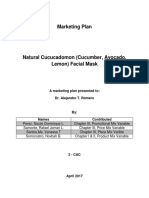 Marketing Plan: A Marketing Plan Presented To: Dr. Alejandro T. Romero