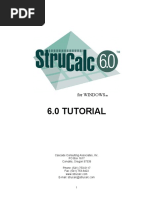 StruCalc 60 Tutorial PDF