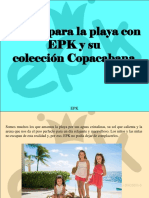 EPK - Vístete para La Playa Con EPK y Su Colección Copacabana