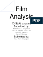 Film Analysis: XI-St - Athanasius Submitted by