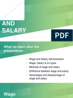 HRM Wages and Salary