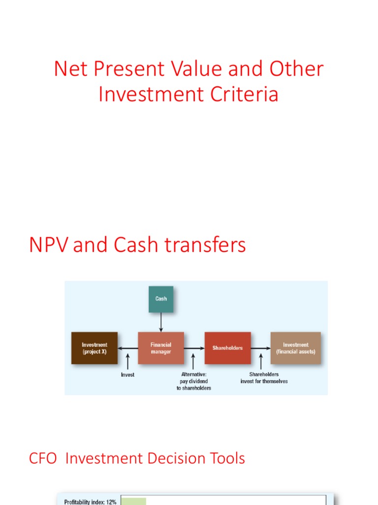 Net Present Value and Other Investment Criteria | PDF | Internal Rate ...