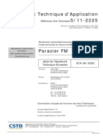 Paracier Fm 5-11-2225 Document Technique Application