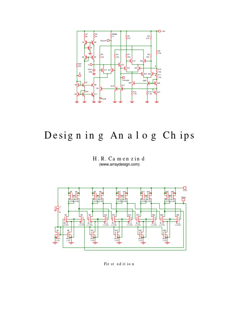 Designing Analog Chips H. R. Camenzind PDF Bipolar Junction Transistor Doping (Semiconductor)