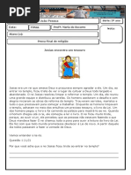 Prova Final Religião