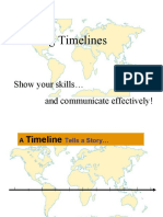 Building Timelines: Show Your Skills and Communicate Effectively!