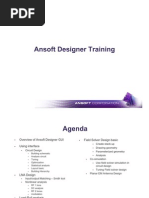 Ansoft - Designer Training