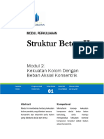 Modul-2-Kekuatan Kolom Pendek Beban Aksial Konsentrik