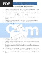 Ejercicios Complementarios 4º Matemáticas - Tema 2 - Triángulos en El Plano y La Esfera
