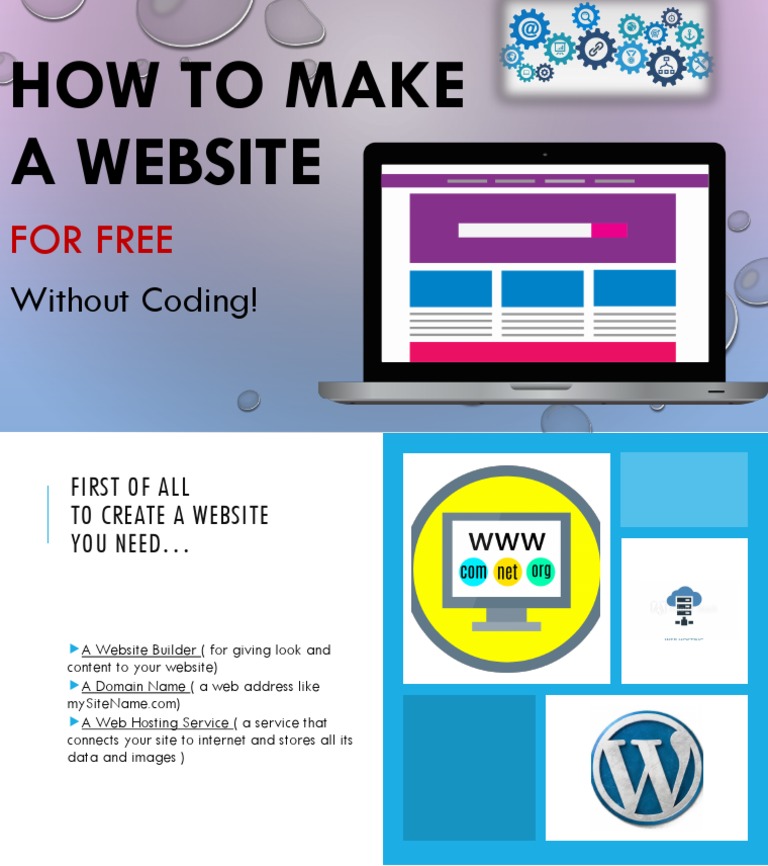 Create a Free Website Without Coding | PDF