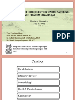 MODEL Eksploitasi HIDROELEKTRIK Waduk SAGULING - KASKADE CITARUM PDF