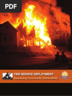 Fire Service Deployment:: Assessing Community Vulnerability