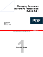 Managing Resources in P6 Profes - Unknown PDF