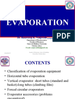 Evaporation: Dr. Basavaraj K. Nanjwade