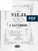 Una Vieja (J. Gaztambide - Zarzuela en Un Acto) PDF