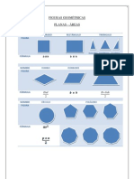 Areas de Figuras Geométricas