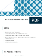Mesyuarat Tahunan PIBG 2015
