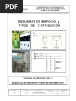 NORMA (III) 3 - 1 Esquemas de Servicio y Tipos de Distribuci+ N PDF