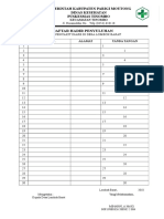 Daftar Hadir Penyuluhan