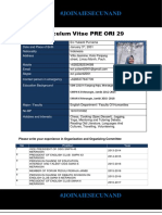 #Joinaiesecunand: Curriculum Vitae PRE ORI 29