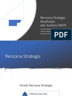 2019 Analisis SWOT Dan Strategi Kesehatan