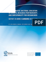 Collaborative Doctoral Education in Europe: Research Partnerships and Employability For Researchers