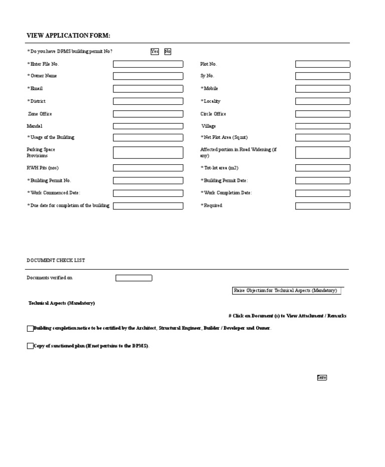 Occupancy Certificate Application Guide | PDF