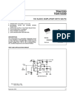 Tda7233 PDF