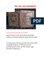 El Libro de Las Sombras or PDF