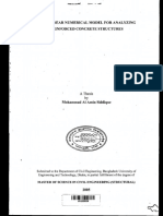 A Nonlinear Numerical Model For Analyzing Reinforced Concrete Structures PDF