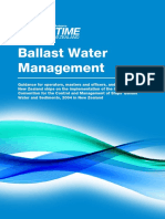Ballast Water Management Guidance